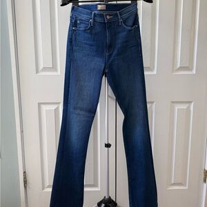 Mother Flare Jeans - The Runaway / Home Movies Wash High Rise
